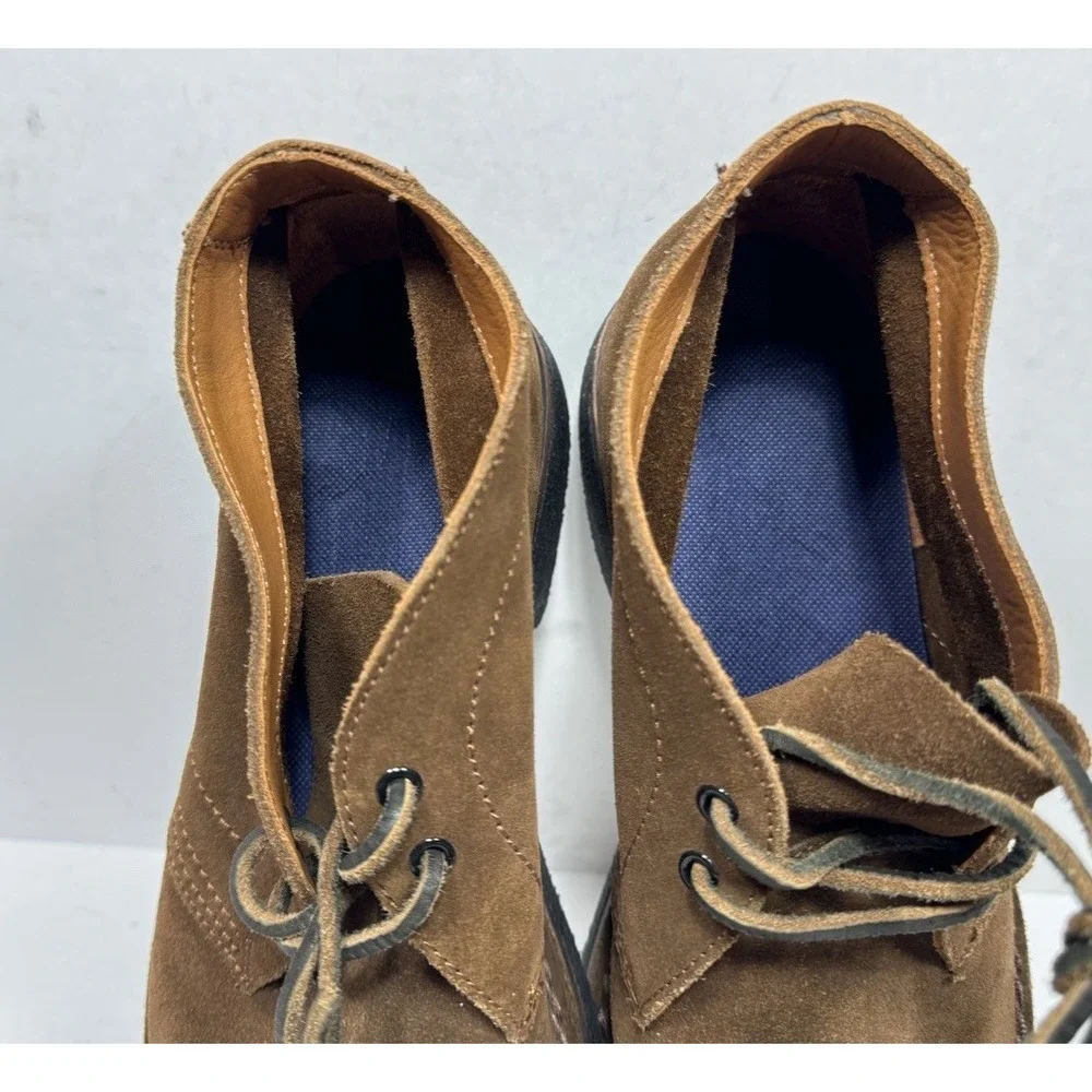 Frye Chukka Boots Brown Suede Desert Crepe Sole Men's Size 11 3481380 BRN